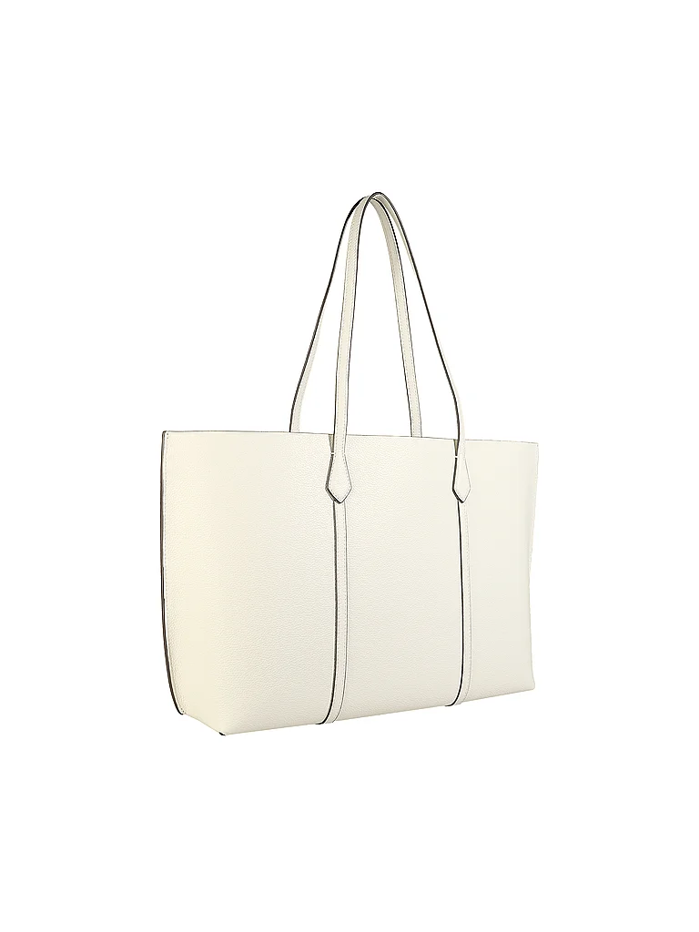 TORY BURCH Bolso de cuero - Tote Bag PERRY blanco